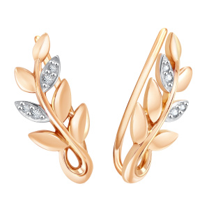 Серьги 62-0127 (Au 585)