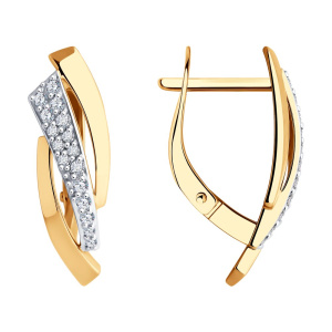 Серьги 51-120-02103-1 (Au 585)