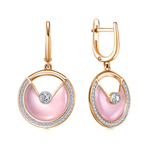 Серьги 21805589 (Au 585)