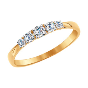 Кольцо 019122 (Au 585)