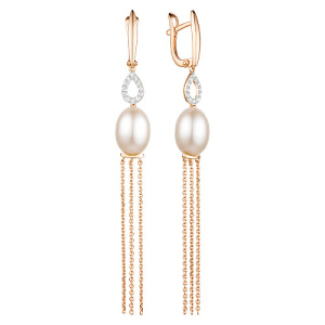 Серьги 21803452 (Au 585)