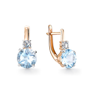 Серьги 21805098 (Au 585)