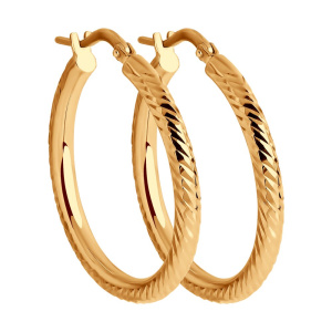 Серьги 029870 (Au 585)