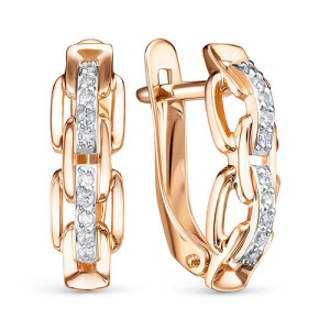 Серьги 1206145 (Au 585)