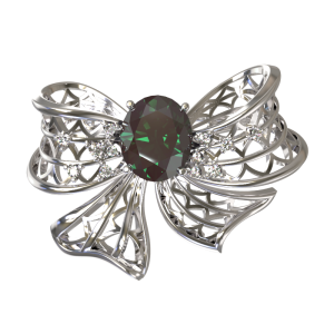 Брошь 1031394-01110-1M (Ag 925)