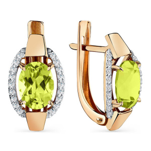 Серьги 02-3-495-0801-011 (Au 585)