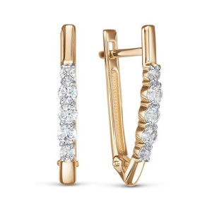 Серьги 1203323 (Au 585)