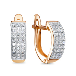 Серьги 122624 (Au 585)