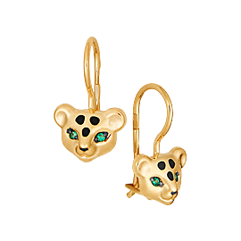 Серьги 20132 (Au 585)