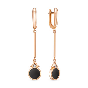 Серьги 120142 (Au 585)