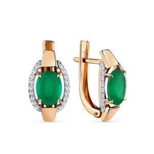 Серьги 02-3-495-0901-011 (Au 585)