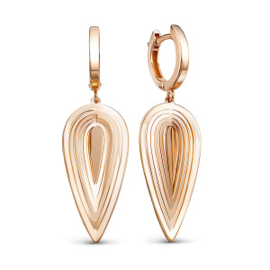 Серьги 120857 (Au 585)