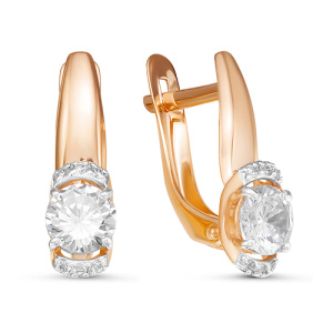 Серьги 126397 (Au 585)