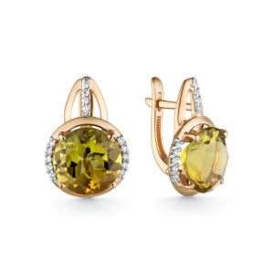 Серьги 21802988 (Au 585)