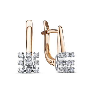 Серьги 02-4741 (Au 585)