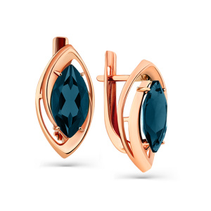 Серьги 02-3-233-1100-010 (Au 585)