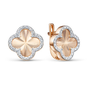 Серьги 120974 (Au 585)