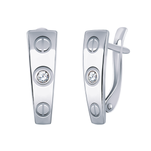 Серьги 21166-925 (Ag 925)