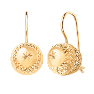 Серьги 2007а-4 (Au 585)