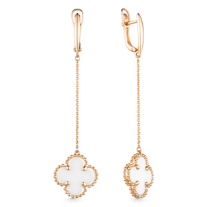 Серьги 21803493 (Au 585)