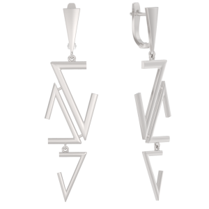 Серьги 1048882-00000 (Ag 925)