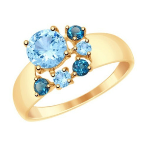 Кольцо 715004 (Au 585)