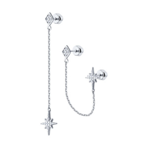 Серьги 94026679 (Ag 925)