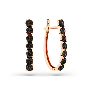 Серьги 02-3-177-0400-010 (Au 585)