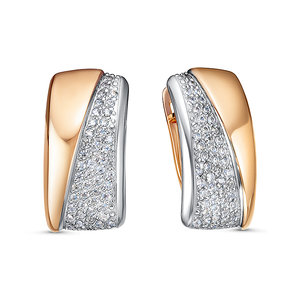 Серьги 1201069 (Au 585)