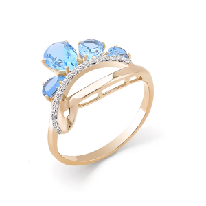 Кольцо 01-2-028-1301-011 (Au 585)