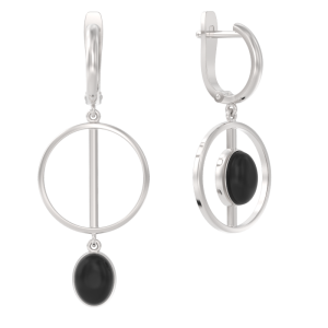 Серьги 1048732-01290-Y (Ag 925)