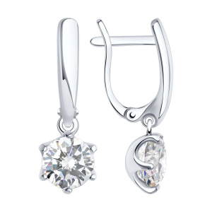 Серьги 94021995 (Ag 925)