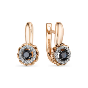 Серьги 23885-102№202 (Au 585)