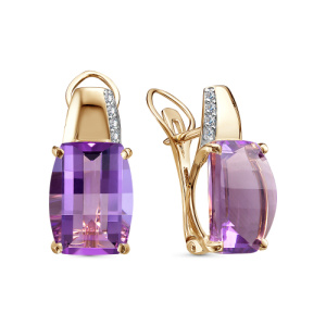 Серьги 21803984 (Au 585)