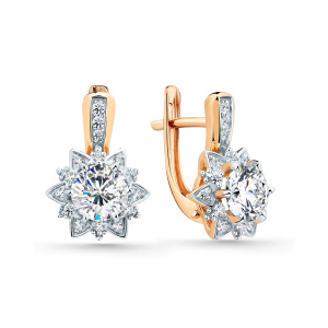 Серьги 002-0888-0001-011 (Au 585)