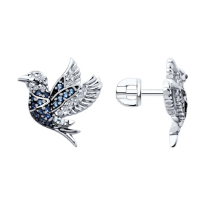 Серьги 94026447 (Ag 925)