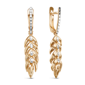 Серьги 222283 (Au 585)