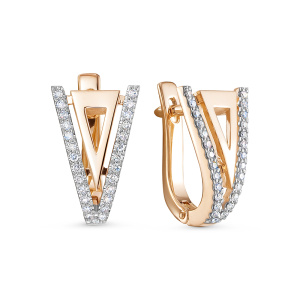 Серьги 4061-210 (Au 585)