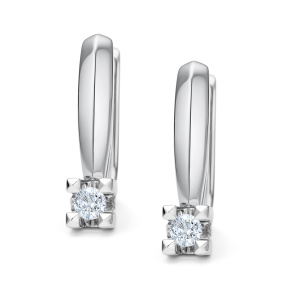 Серьги 26119-200 (Au 585)