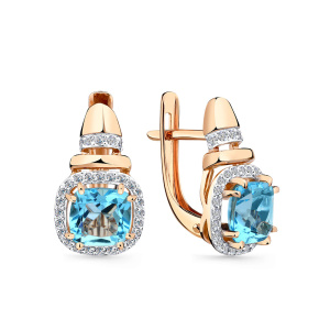 Серьги 02-3-535-6801-011 (Au 585)