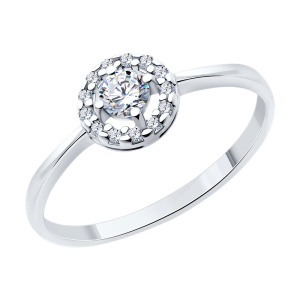 Кольцо 89010135 (Ag 925)