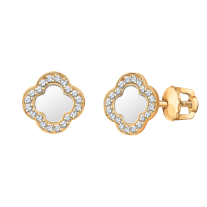 Серьги 20487эс14 (Au 585)