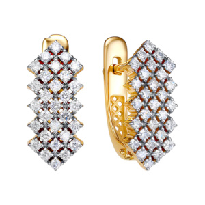 Серьги 050781 (Au 585)