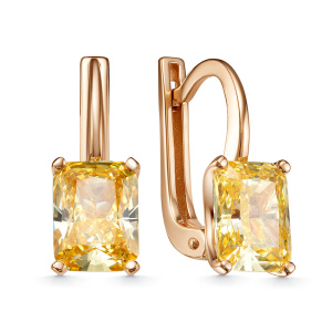 Серьги 120567-1 (Au 585)