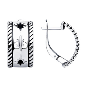 Серьги 95020063 (Ag 925)