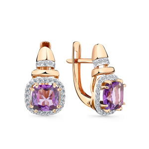 Серьги 02-3-535-0201-011 (Au 585)