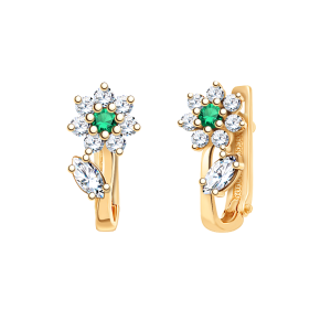 Серьги 20383с2 (Au 585)