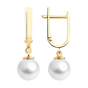 Серьги 792292 (Au 585)