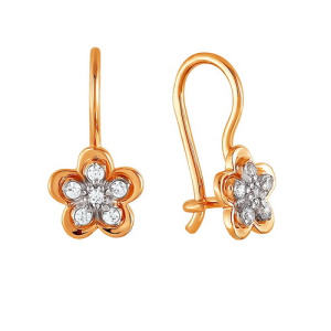 Серьги 2218807 1 1 1 (Au 585)