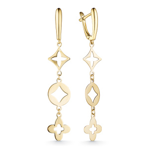 Серьги сз0144 (Au 585)